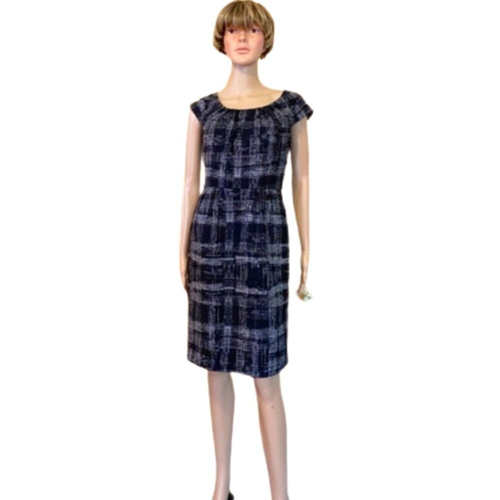 CALVIN KLEIN CASUAL PLEATED DRESS SZ‎ S